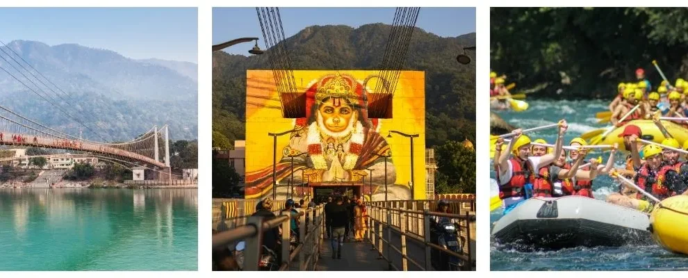 river rafting in Rishikesh