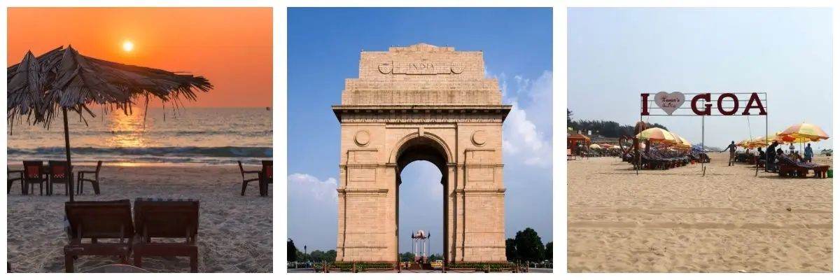 goa tour package from delhi